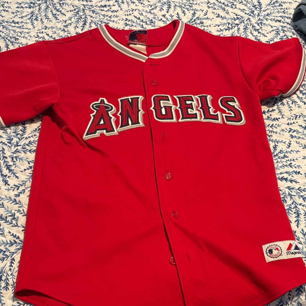 Red Angels Baseball Jersey